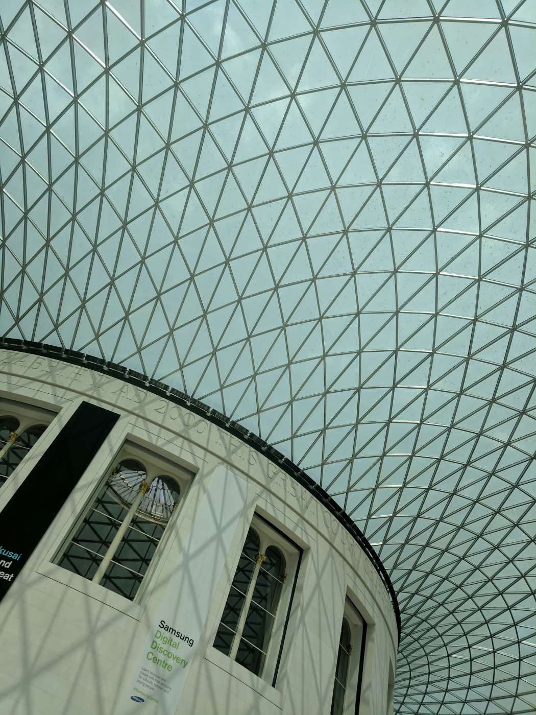 Obras de Norman Foster: Galería Reina Isabel II del British Museum, Londres, arquitectura