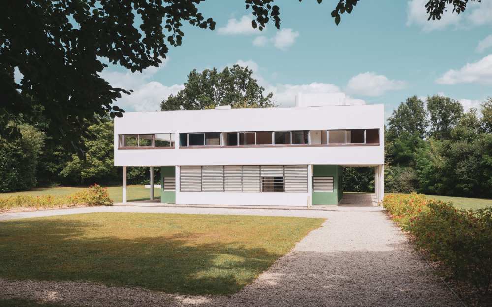 Villa Savoye, em Poissy, França