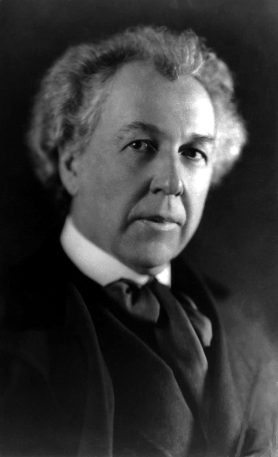 arquitecto Frank Lloyd Wright, retrato