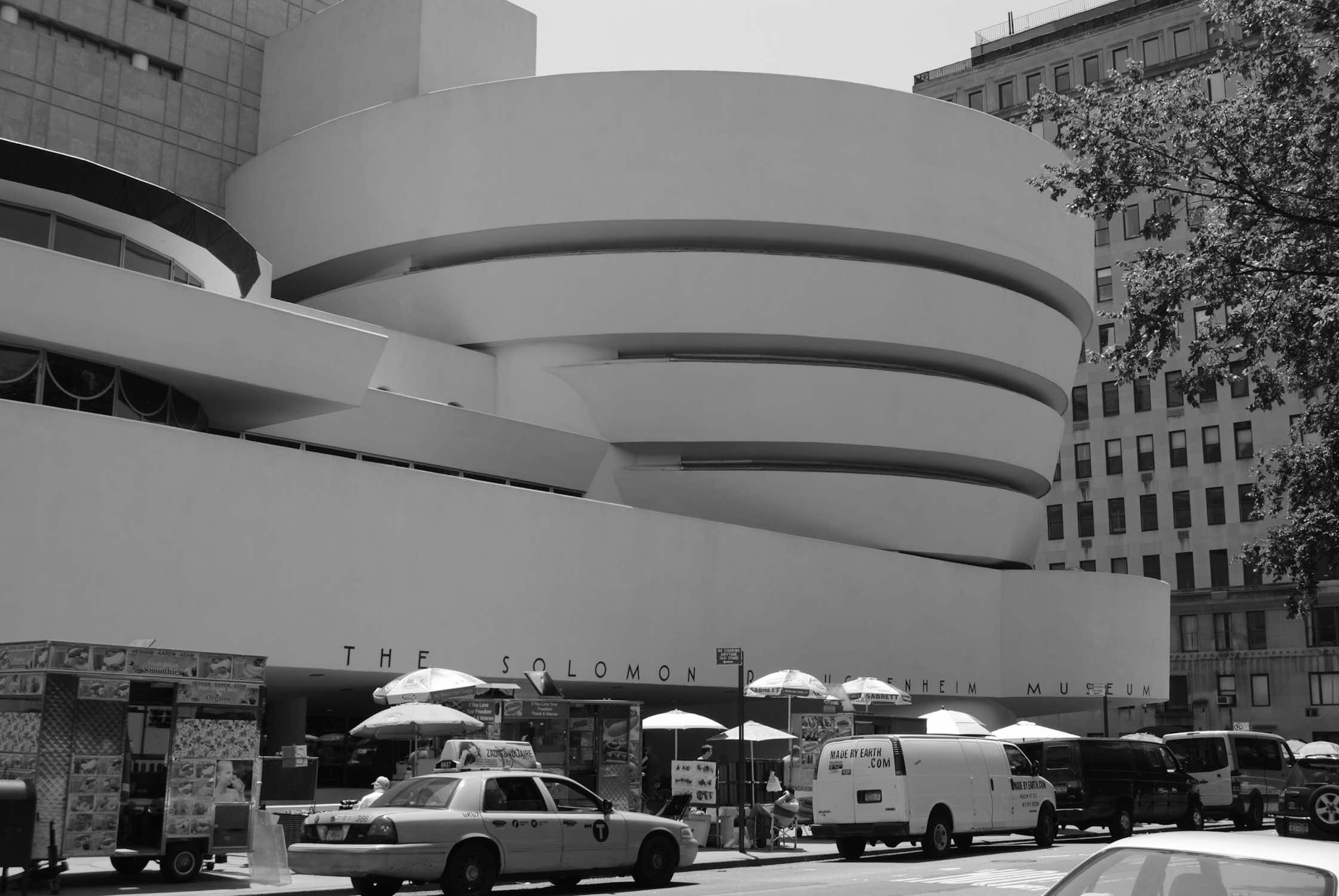 obras de Frank Lloyd Wright: Museo Solomon R. Guggenheim, Nueva York.