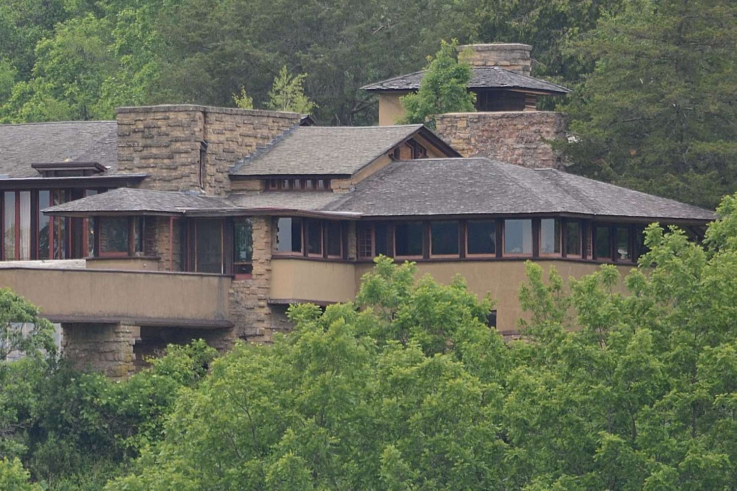 obras de Frank Lloyd Wright: Casa Taliesin.