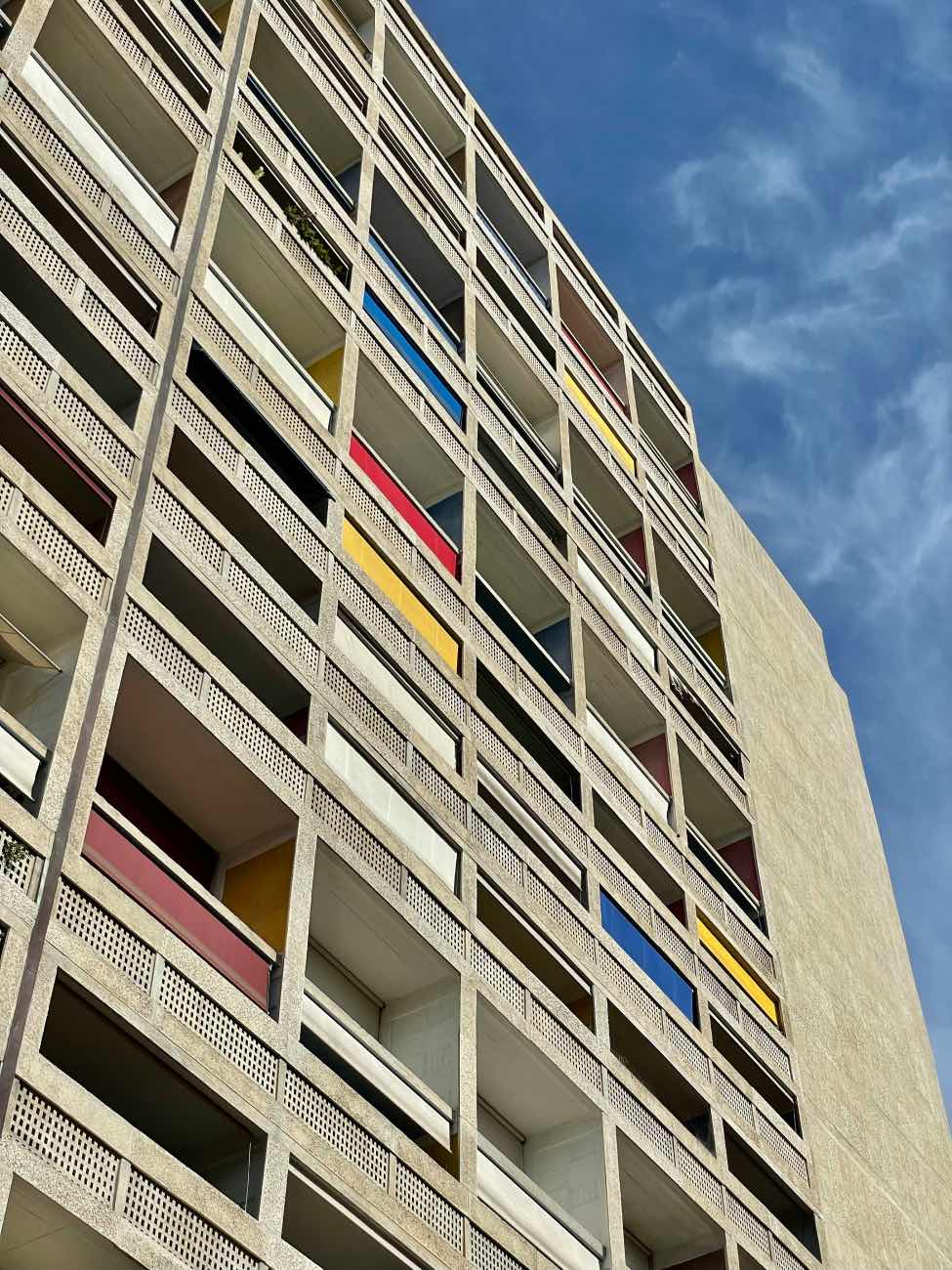 obras de Le Corbusier: L'Unité d'Habitation de Marseille, Francia.