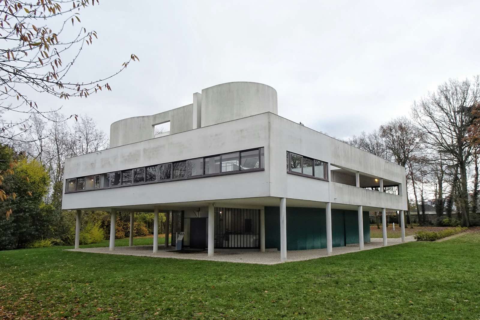 Las obras de Le Corbusier: Villa Saboye, arquitectura moderna