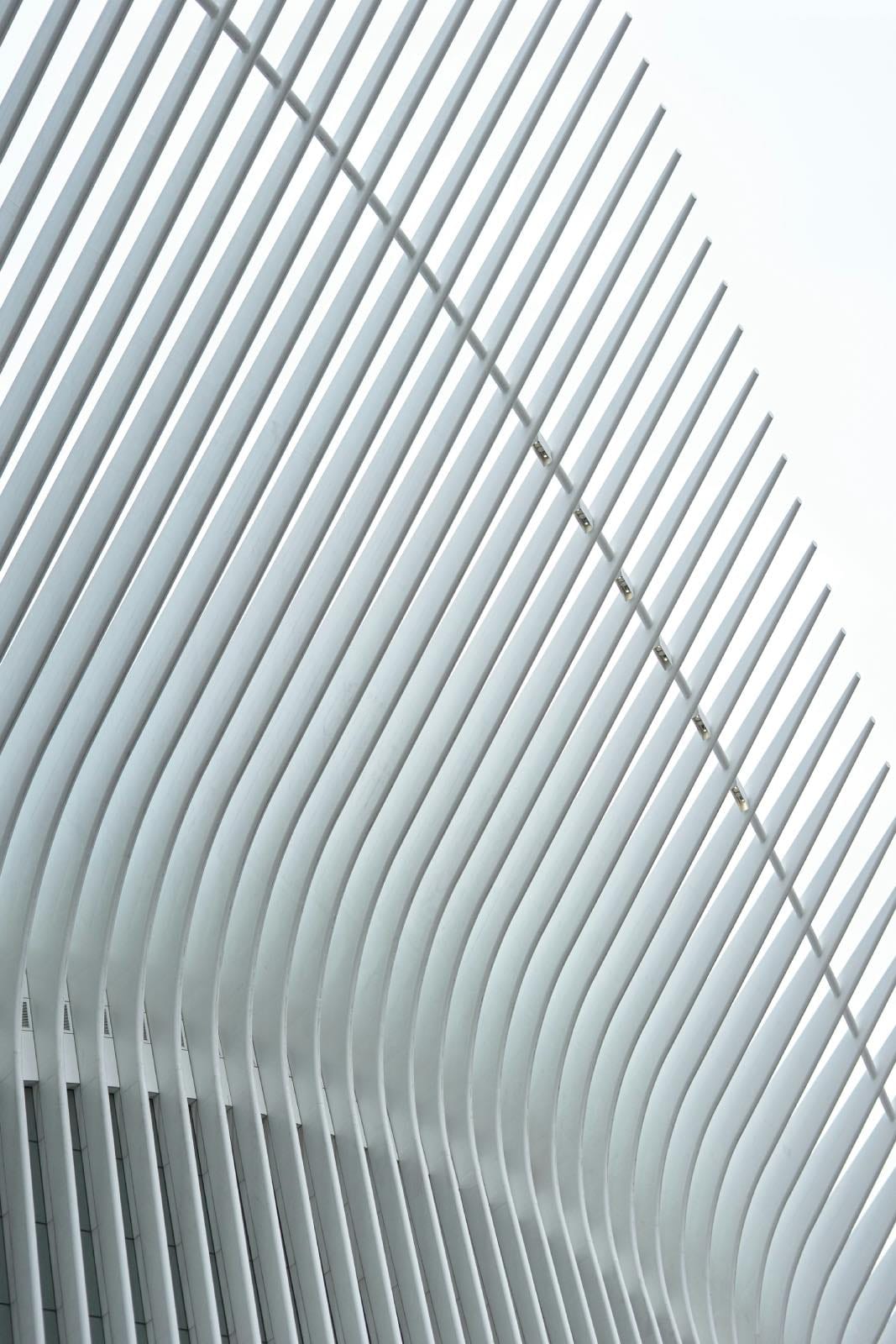 obras de Santiago Calatrava: The Oculus en World Trade Center, Nueva York.