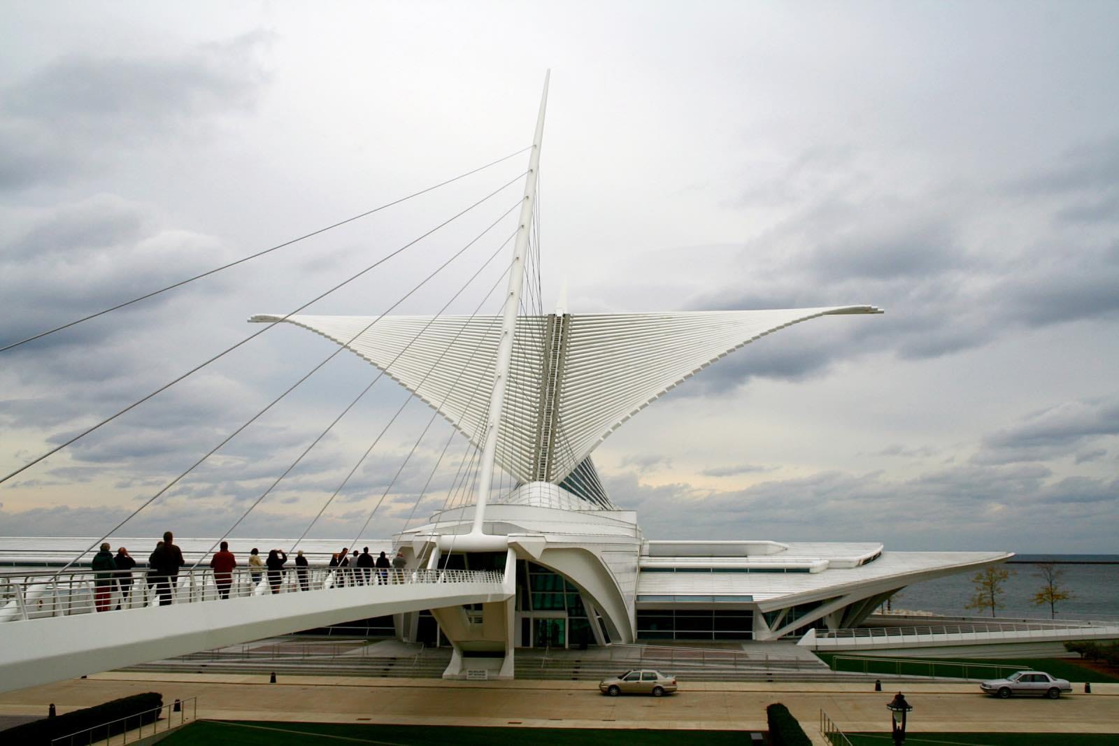 museo de arte de milwaukee, obras de santiago calatrava