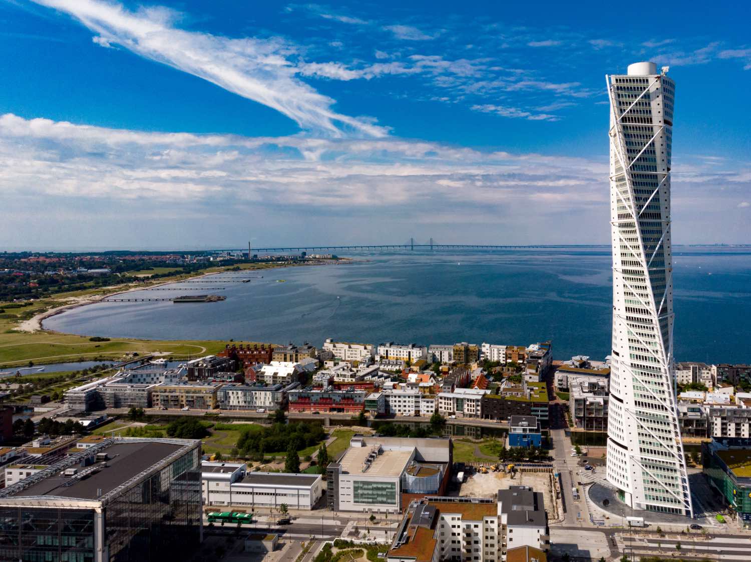 obras de Santiago Calatrava: Turning Torso, Malmö, rascacielos suecia