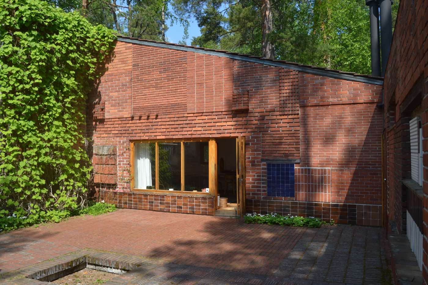 obras de Alvar Aalto: Muuratsalo Experiimental House, Finlandia. arquitectura ladrillo