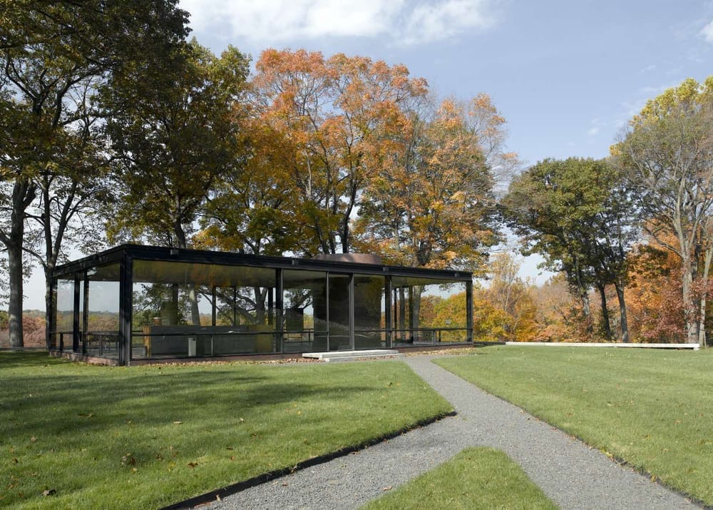 Glass House, obra de Philip Johnson