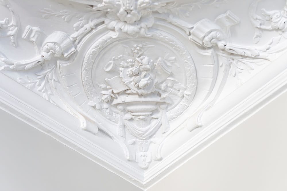 decorative celing molding inspired by french apartment