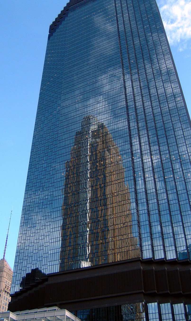 obras de Philip Johnson: IDS Center, Minneapolis. rascacielos cristal