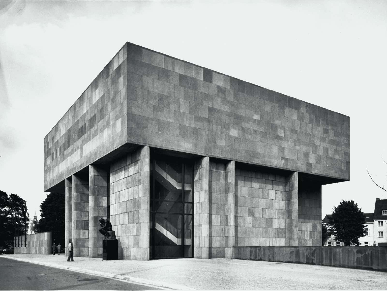 12 obras de Philip Johnson: Kunsthalle Bielefeld, Bielefeld, Alemania. arquitectura moderna