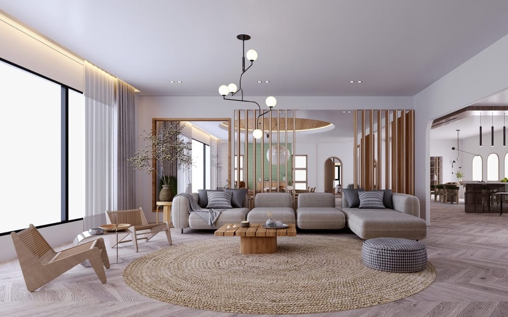 apartamento com projeto de luz bem distribuído