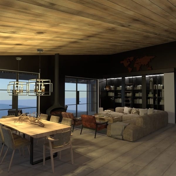 Diseños de escaleras. Renders planner 5d