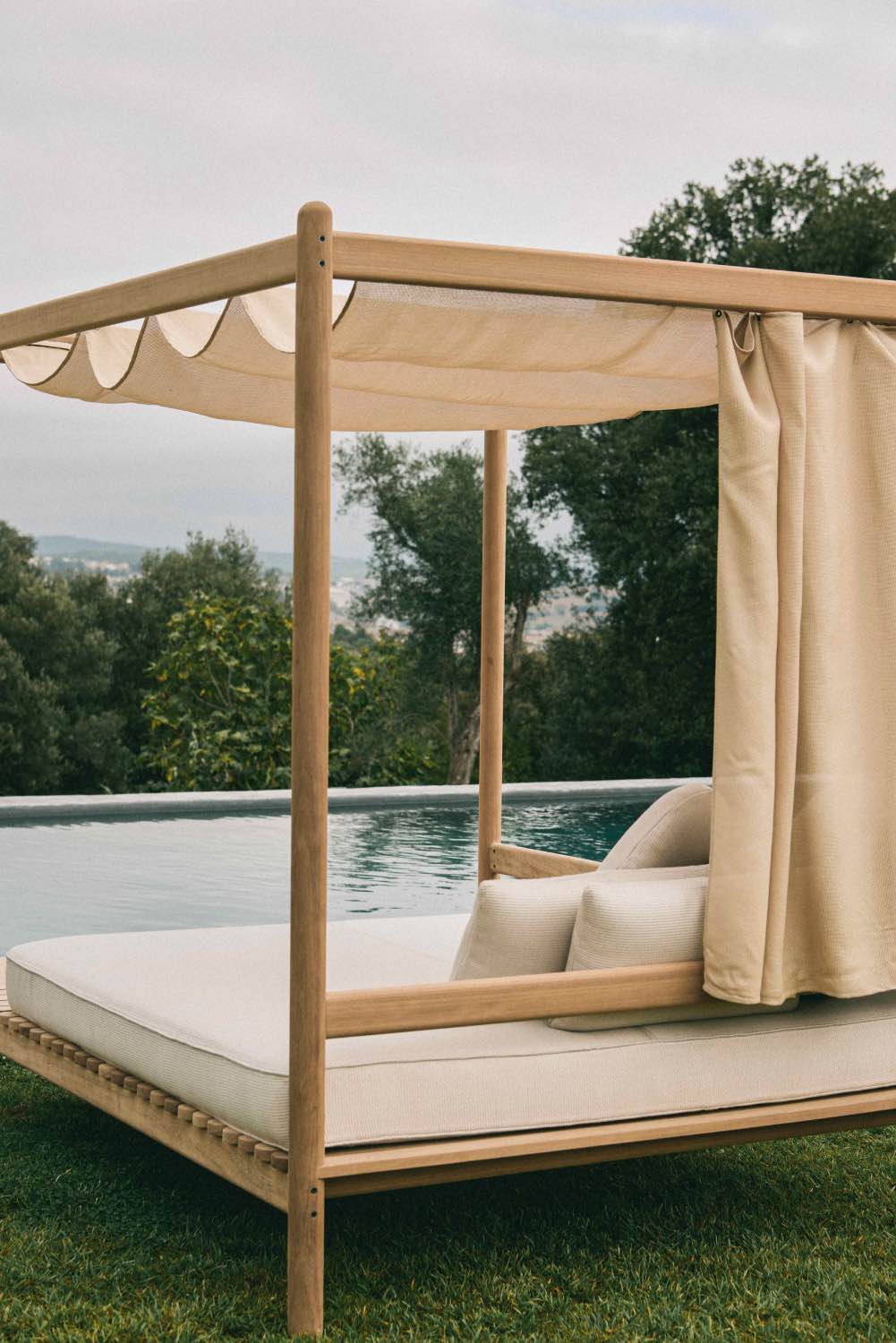 muebles y accesorios de jardín cama de día de madera