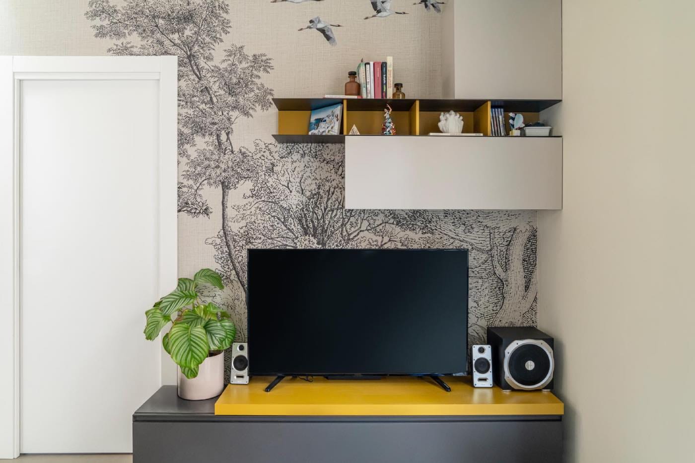 Papel tapiz para decoración moderna, diseño de interiores con papel de pared