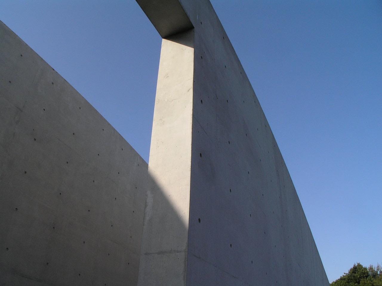 obras de Tadao Ando: Templo del Agua en Hompuku-ji, Japón.