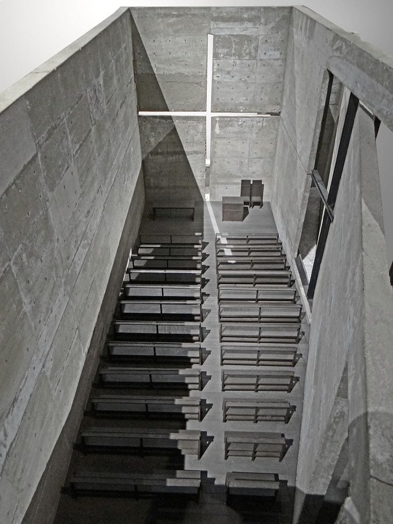obras de Tadao Ando: La Iglesia de la Luz en Ibaraki, Japón