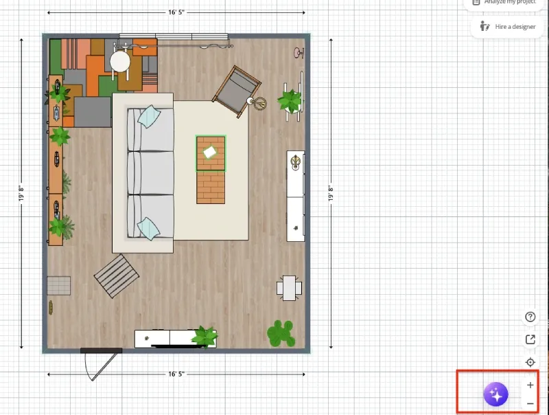 Planner 5D smart wizard