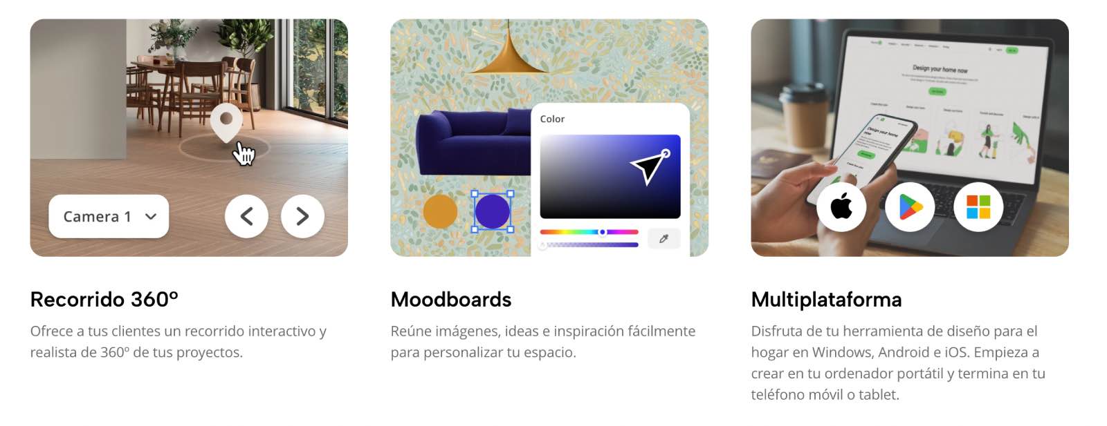 apps para diseño de interiores, planner 5d