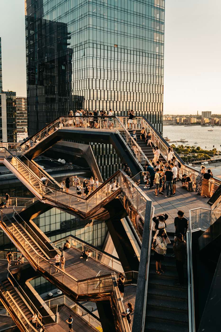 Edificios famosos: The Vessel en Nueva York. 