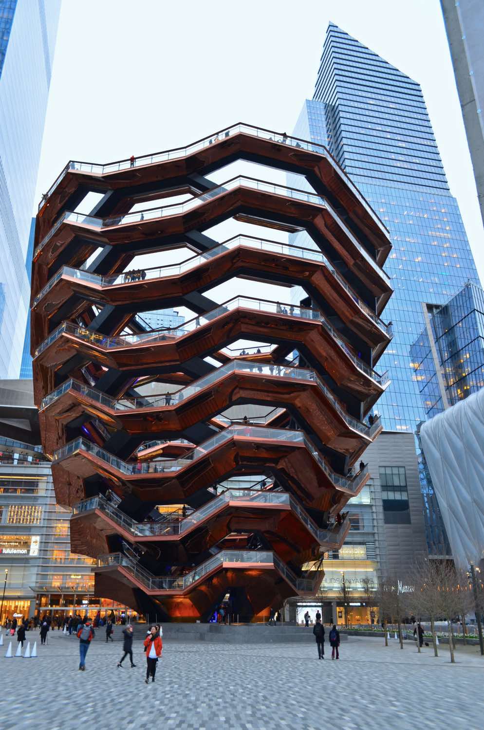 Edificios famosos: The Vessel en Nueva York. 