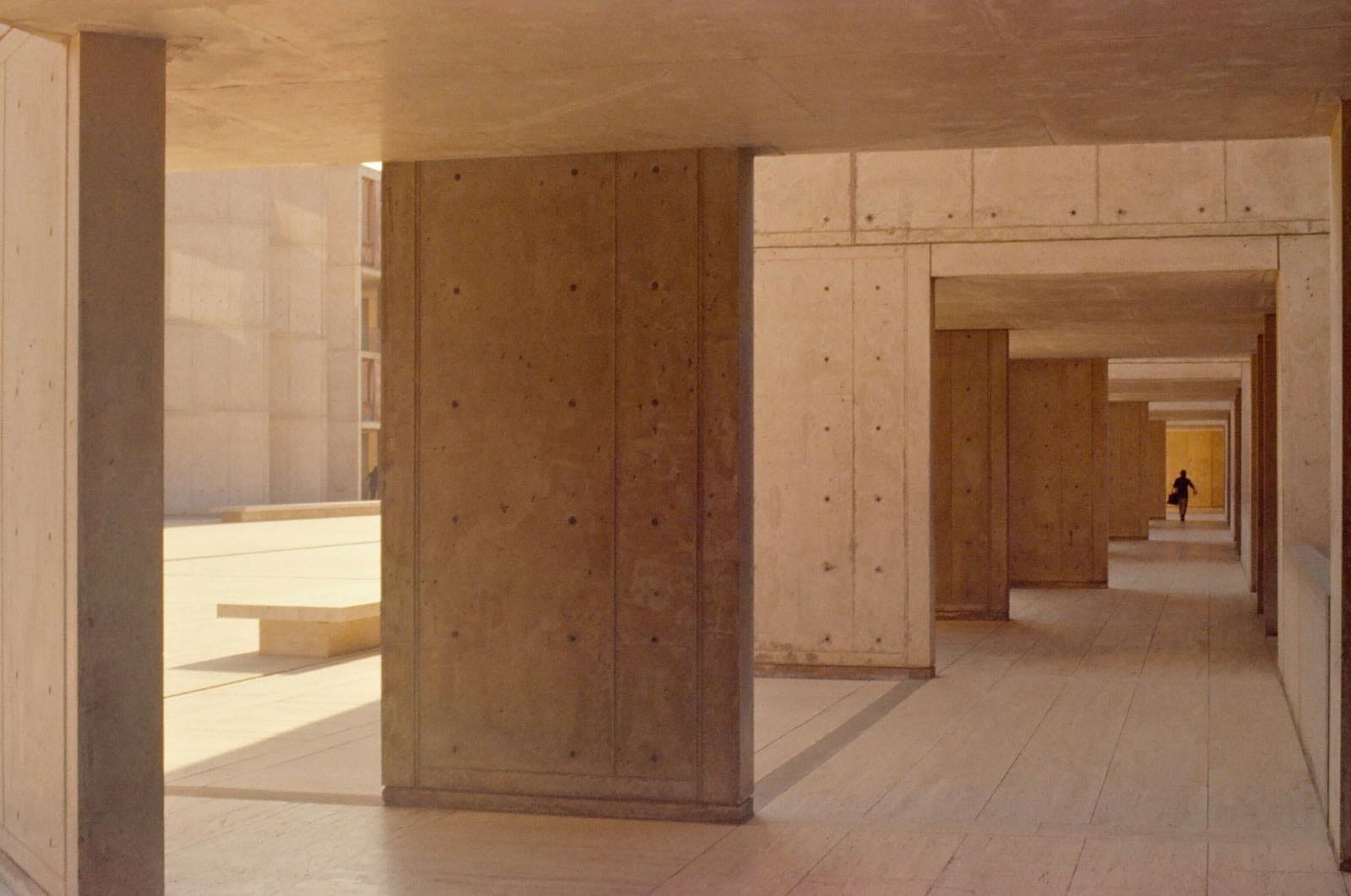 Salk Institute, California. breton brut, brutalisme