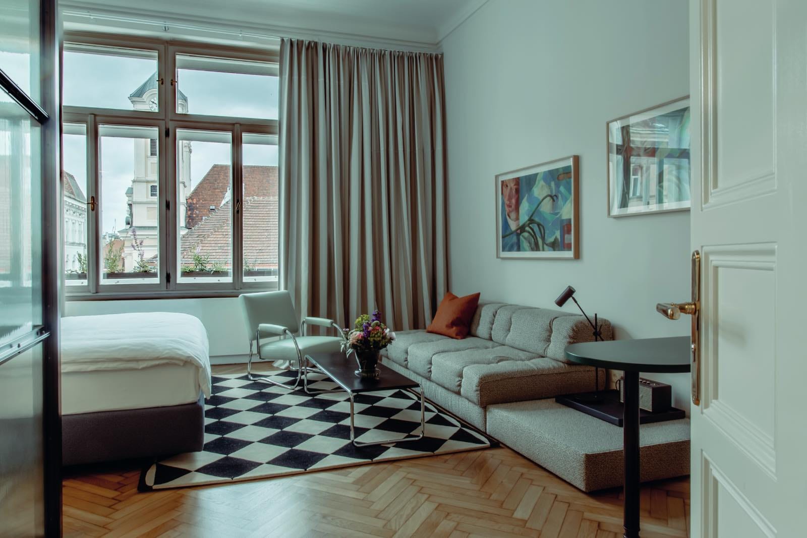 decorar un dormitorio con personalidad, habitación moderna 