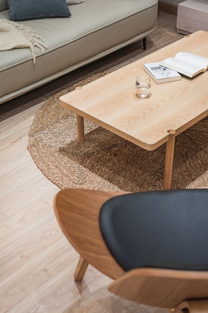 decoración estilo japandi, estilos de diseño de interiores, sala de estar