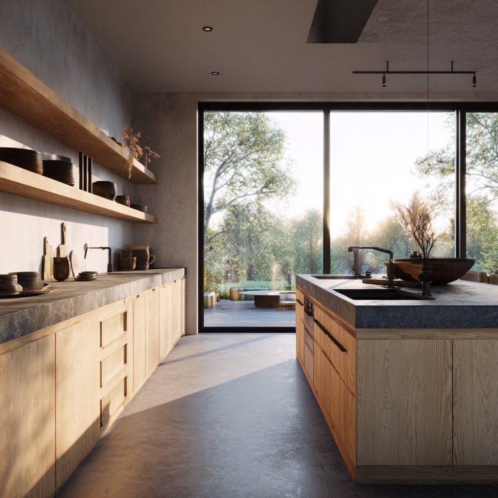 Midjourney vs. DALL-E 3 pour la décoration intérieure , japandi deco