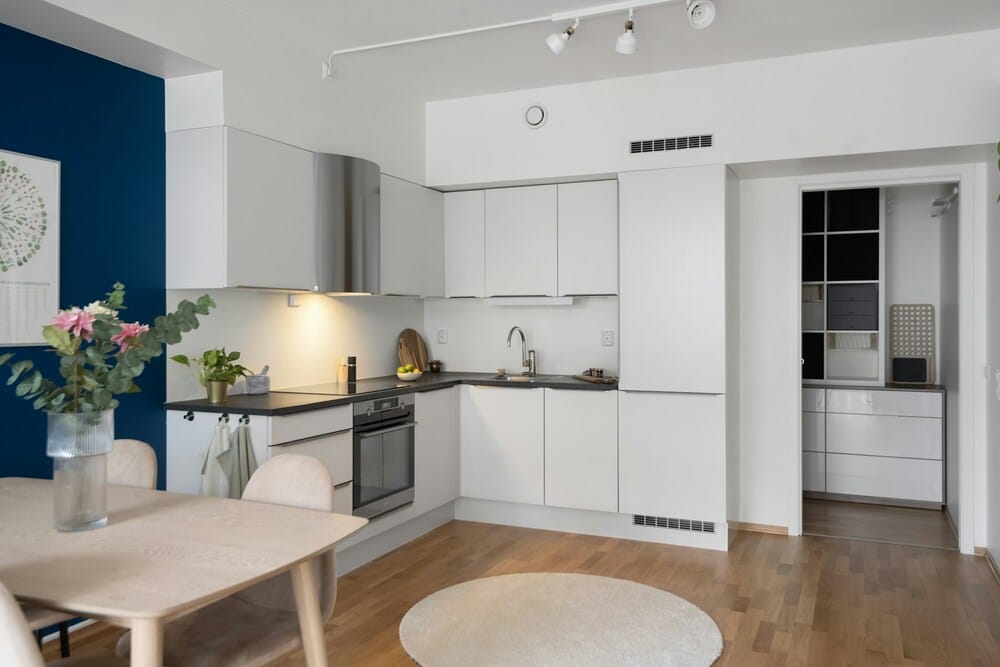 cozinha de apartamento pequeno