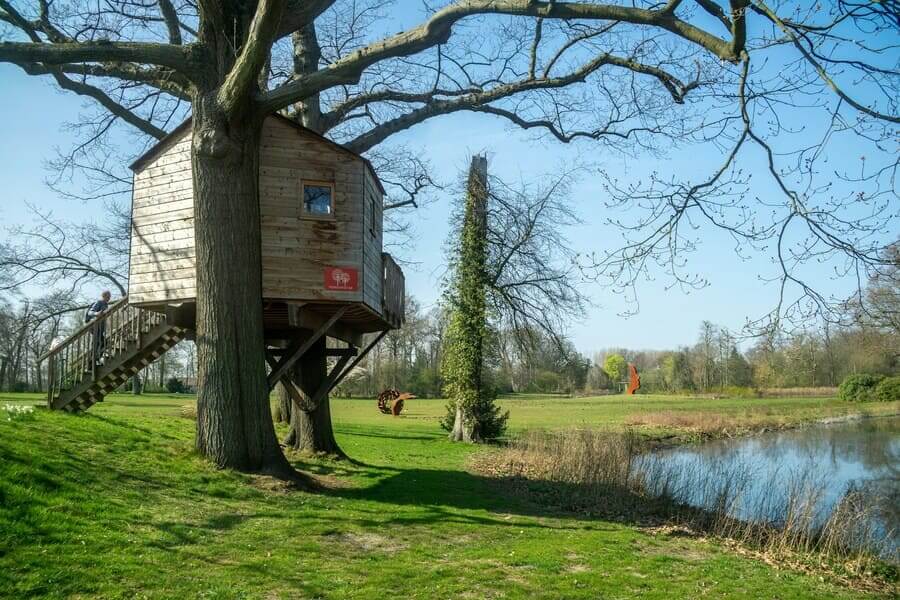 Estrutura da casa na árvore