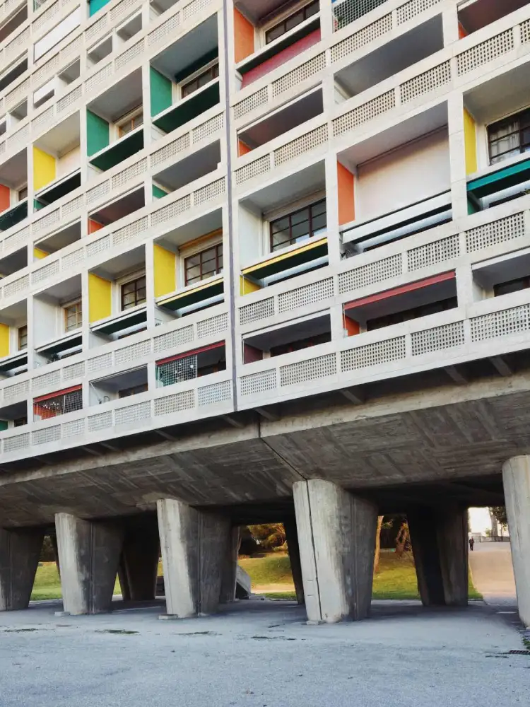 L'architettura brutalista. Unità d'abitazione, Marsiglia