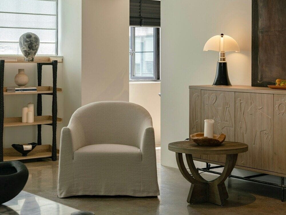 meuble buffet décoré