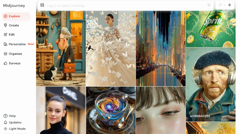 Midjourney, diseño de interiores con IA