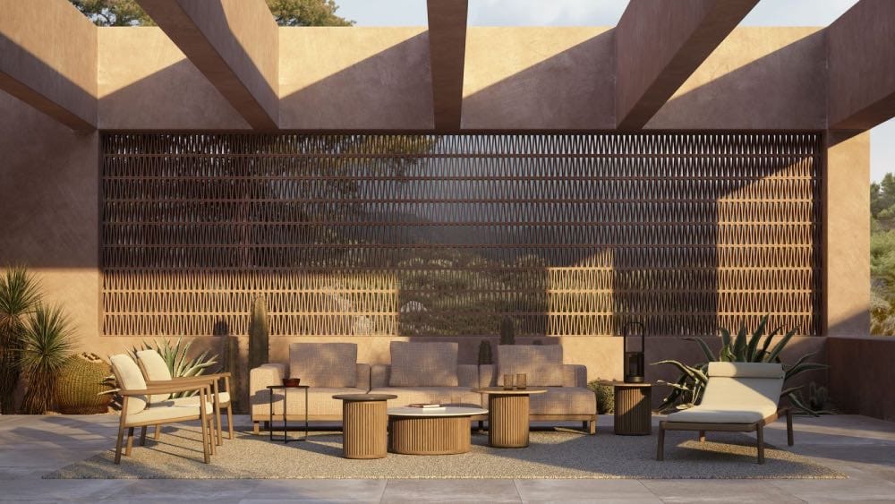 ideas de muebles de jardín, tendencias para exterior, sillas, mesitas de madera