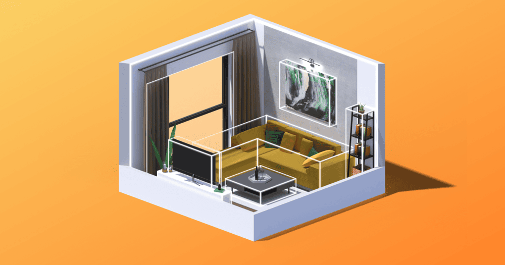 Design inclusivo com IA, app Planner 5D