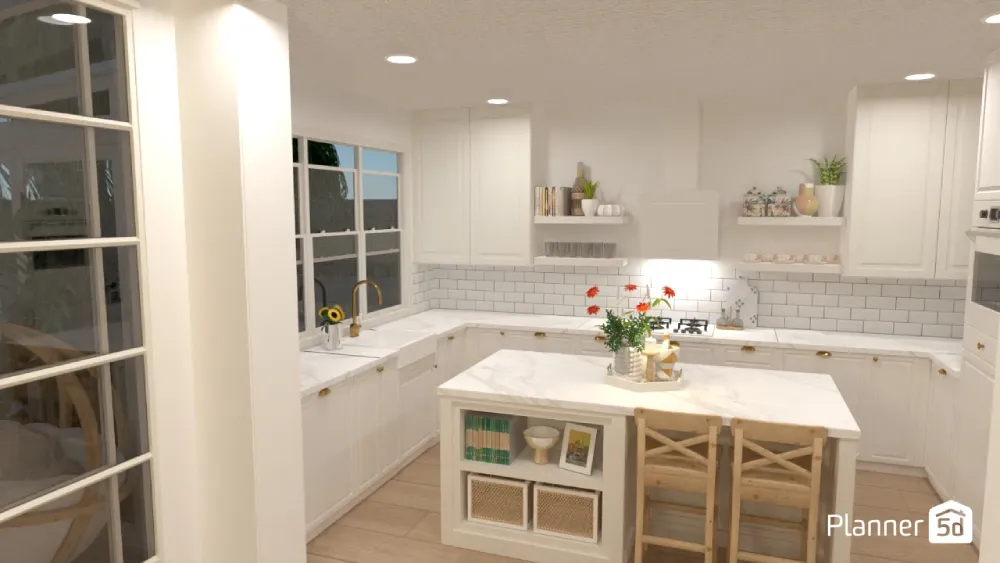  kitchen design with planner 5d
