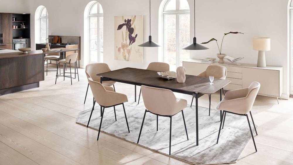 arredamento stile japandi, mobili moderni