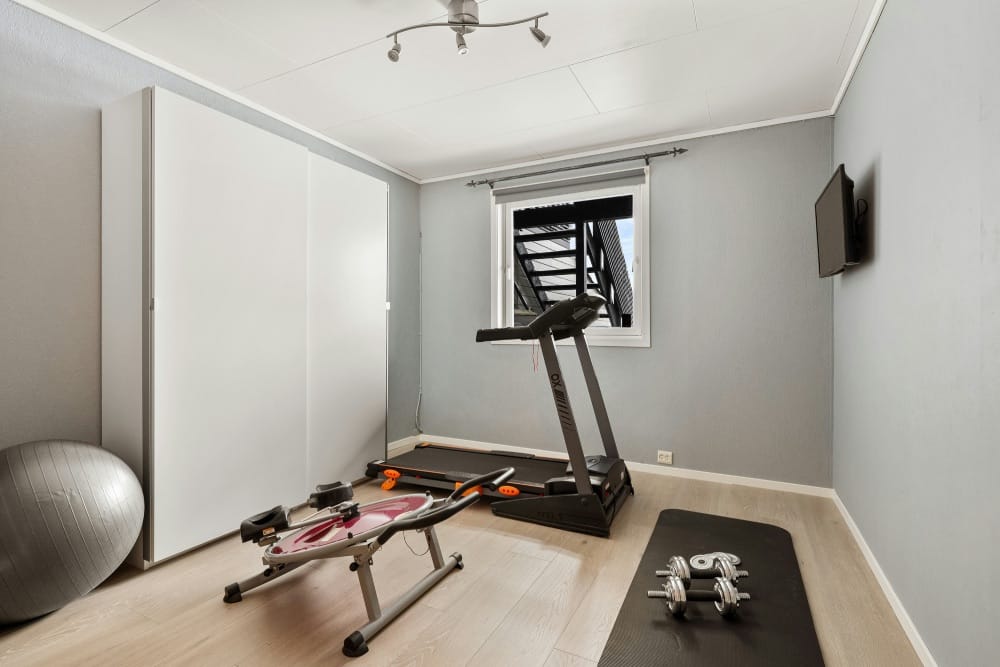 Appareils de cardio dans un home gym