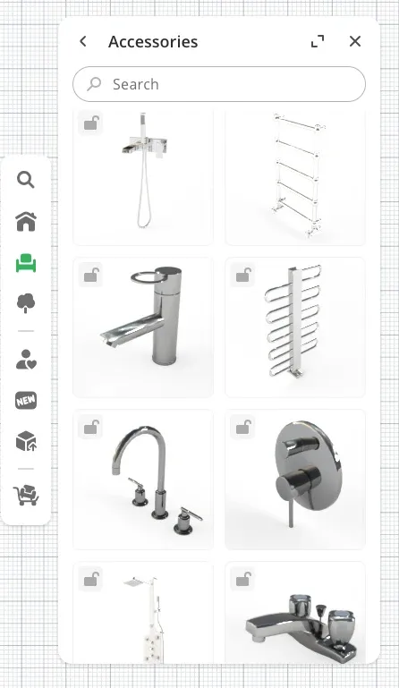 bath and shower options