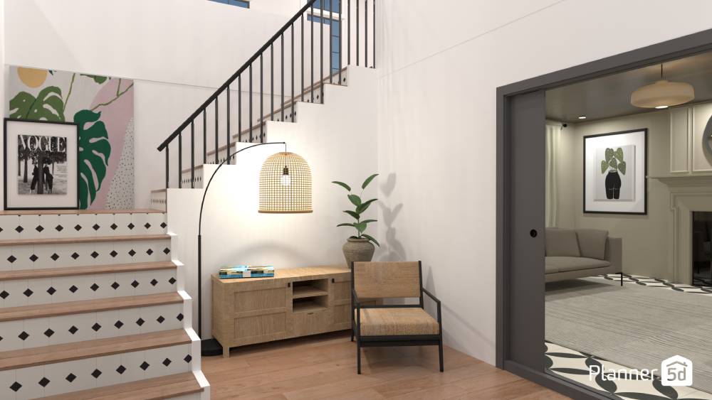 Mobili di design in stile Japandi con 5D Planner