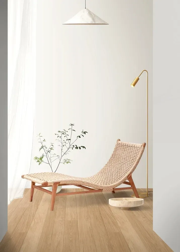 Arredamento in stile Japandi. mobili moderni da legno