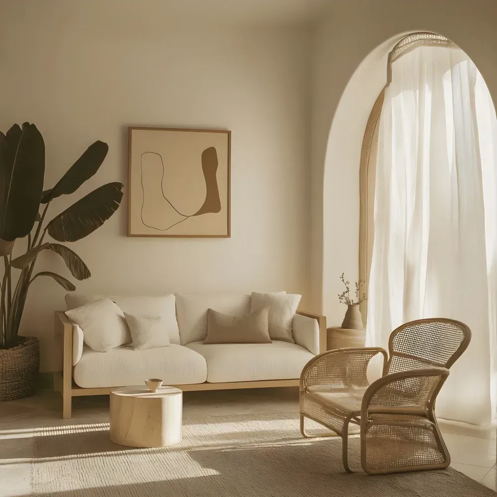 arredamento semplici stilo japandi