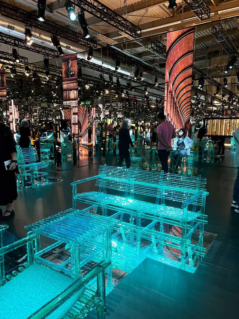 Idee moderne per mobili da giardino blu, divano