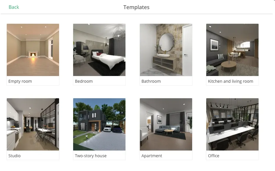 planner 5D templates