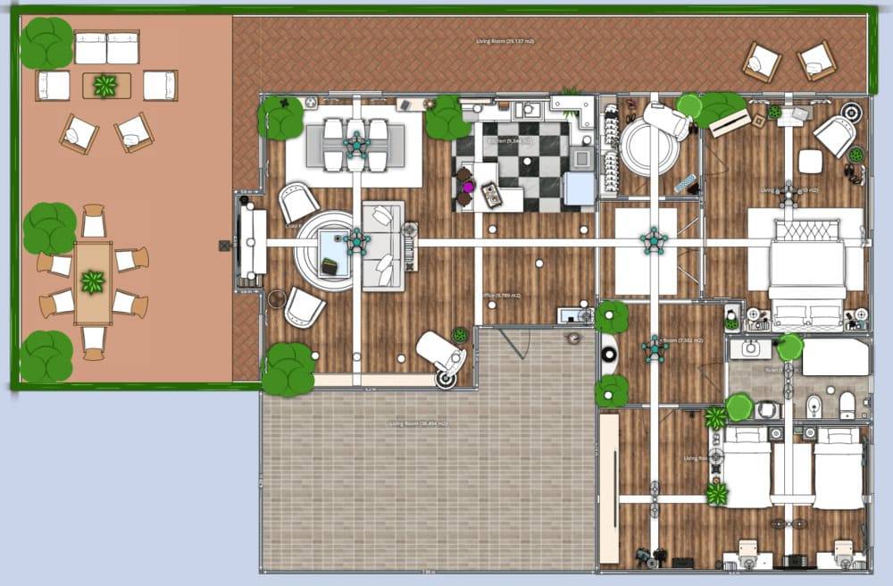 Apartamento com dois quartos com varanda gourmet