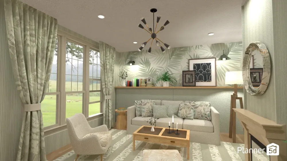 Try on different furniture and decor styles