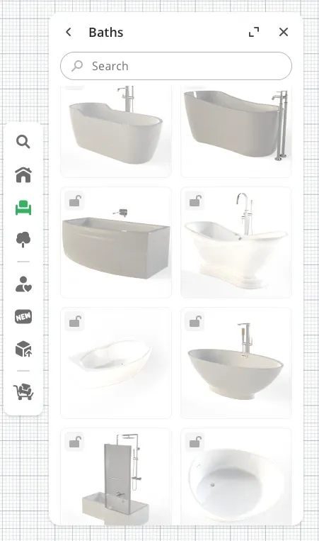 select your bath
