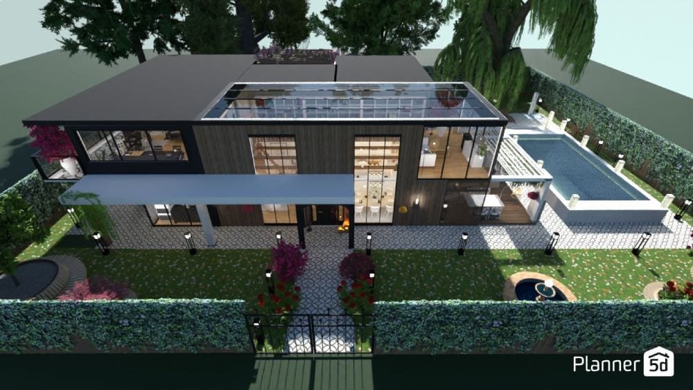 Architettura sostenibile. Progetti realizzati da planner 5d