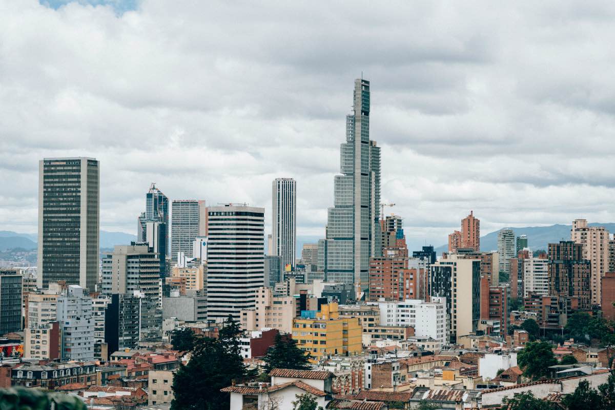 skyline de bogotá, rascacielos famosos